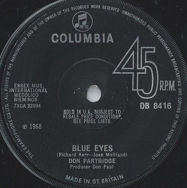 Don Partridge - Blue Eyes