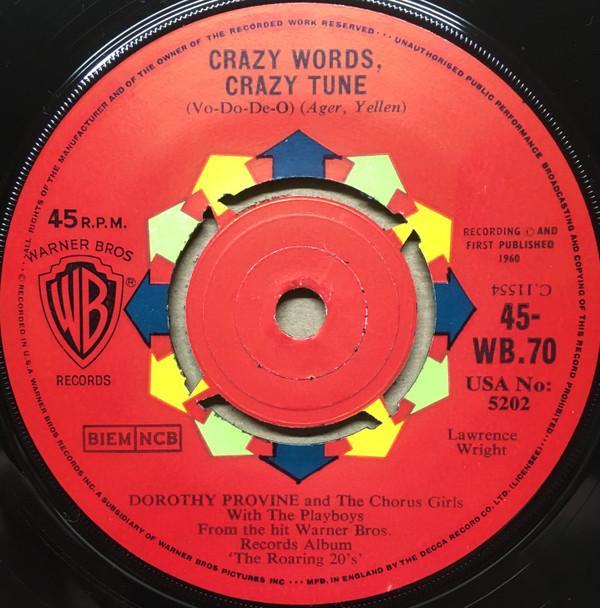 Dorothy Provine, "The Roaring 20's" The Girls - Crazy Words, Crazy Tune