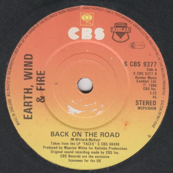 Earth, Wind & Fire - Back On The Road