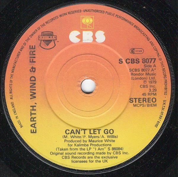 Earth, Wind & Fire - Can't Let Go