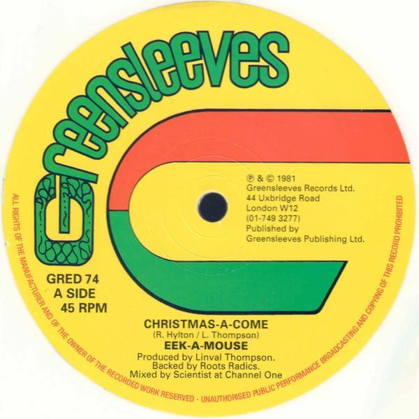 Eek-A-Mouse, Lee Van Cleef  - Christmas-A-Come / Gone Water Gone
