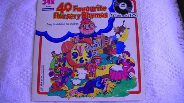 Eira Davies, Children Aged 7-12 - 40 Favourite Nursery Rhymes