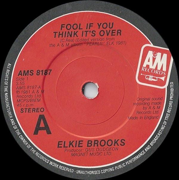 Elkie Brooks - Fool If You Think It's Over