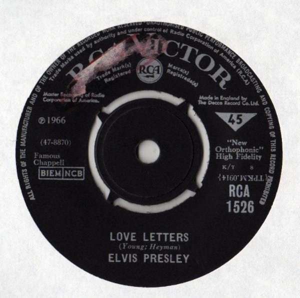 Elvis Presley - Love Letters
