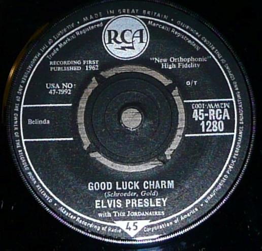 Elvis Presley, The Jordanaires - Good Luck Charm