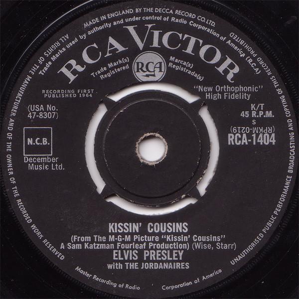 Elvis Presley, The Jordanaires - Kissin' Cousins