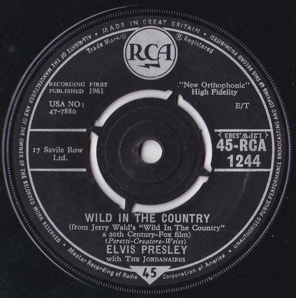 Elvis Presley - Wild In The Country