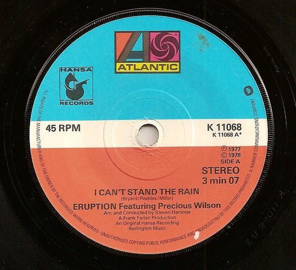 Eruption (4) - I Can't Stand The Rain