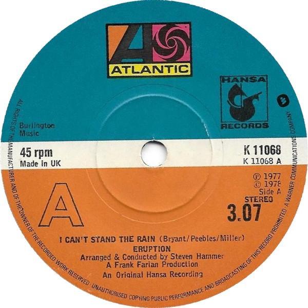 Eruption (4) - I Can't Stand The Rain