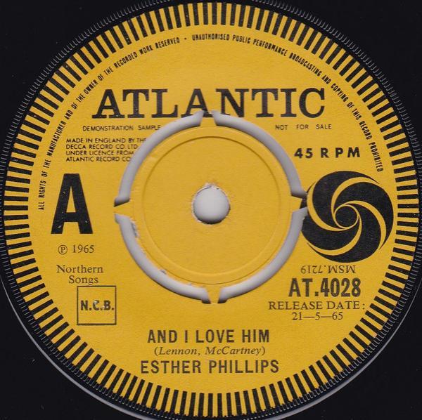 Esther Phillips - And I Love Him