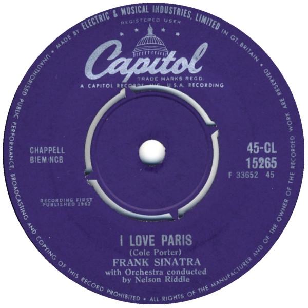 Frank Sinatra - I Love Paris