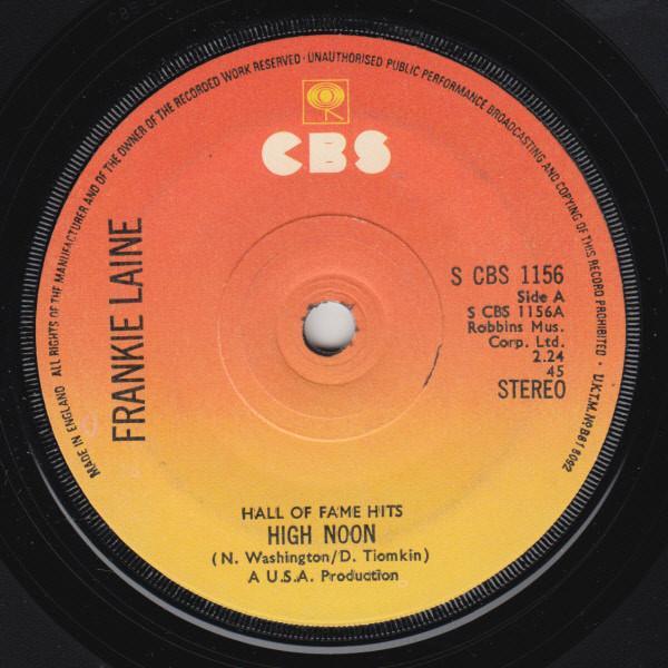 Frankie Laine - High Noon / Cool Water
