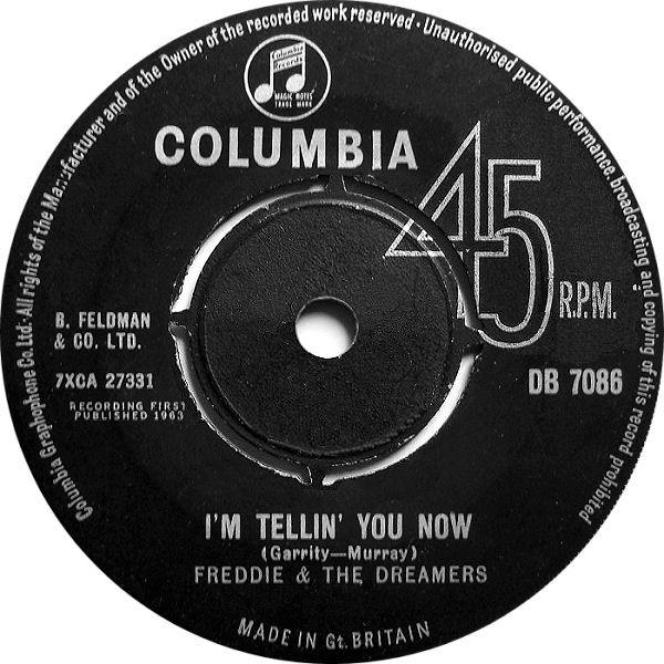 Freddie & The Dreamers - I'm Tellin' You Now