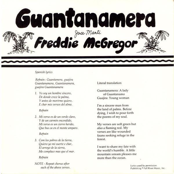 Freddie McGregor - Guantanamera