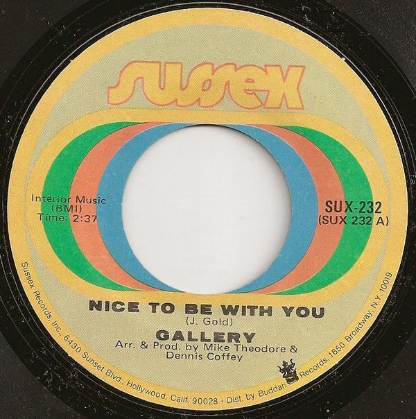 Gallery  - Nice To Be With You / Ginger Haired Man