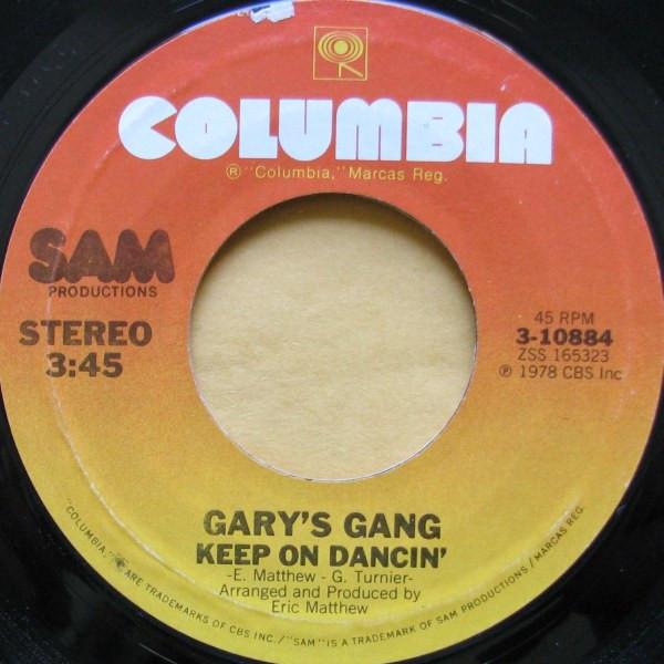 Gary's Gang - Keep On Dancin' / Do It At The Disco