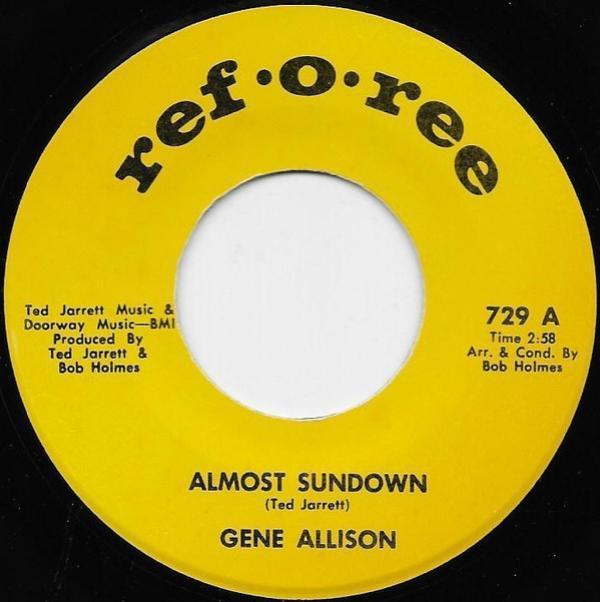 Gene Allison - Almost Sundown / I Understand