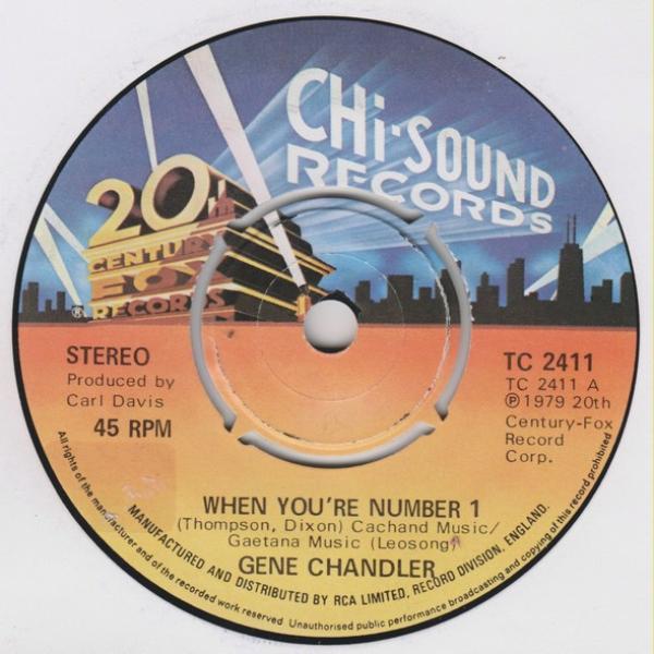 Gene Chandler - When You're Number 1