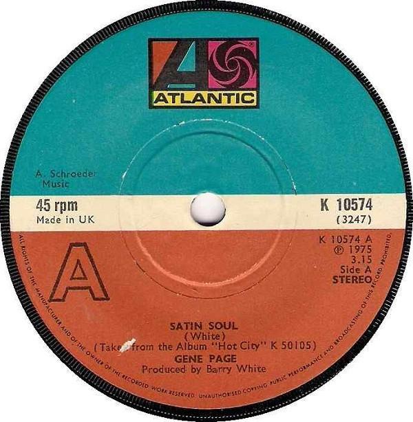 Gene Page - Satin Soul