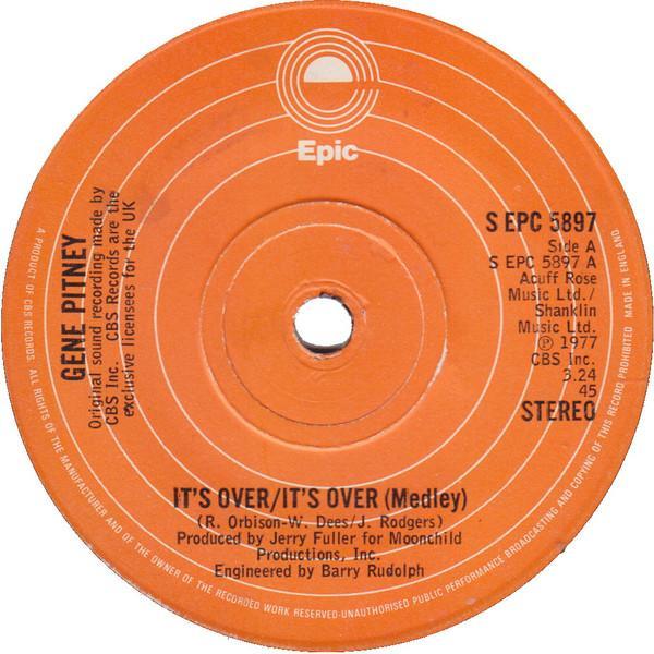 Gene Pitney - It's Over/It's Over (Medley)