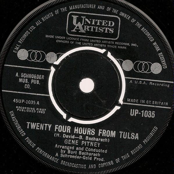 Gene Pitney - Twenty Four Hours From Tulsa