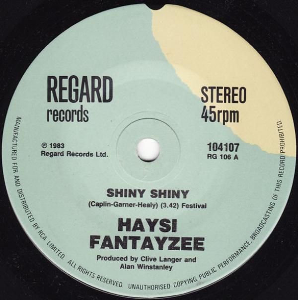 Haysi Fantayzee - Shiny Shiny