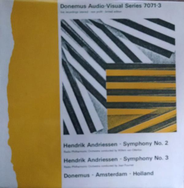 Hendrik Andriessen - Symphony No. 2 / Symphony No. 3