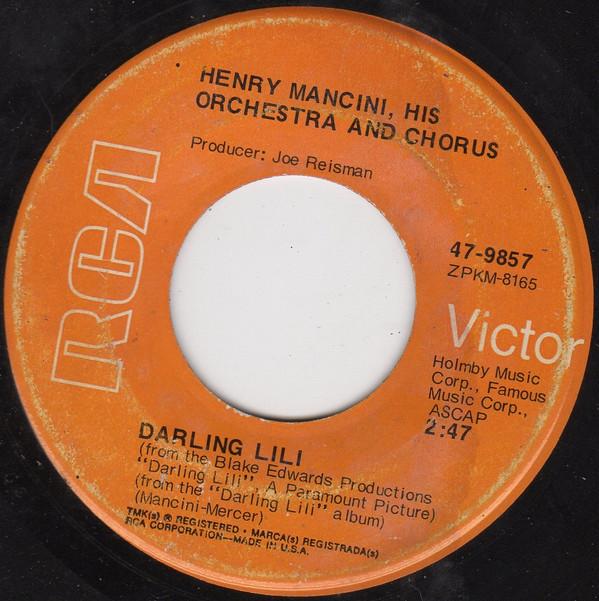 Henry Mancini And His Orchestra And Chorus - Darling Lili