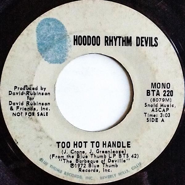 Hoodoo Rhythm Devils - Too Hot To Handle