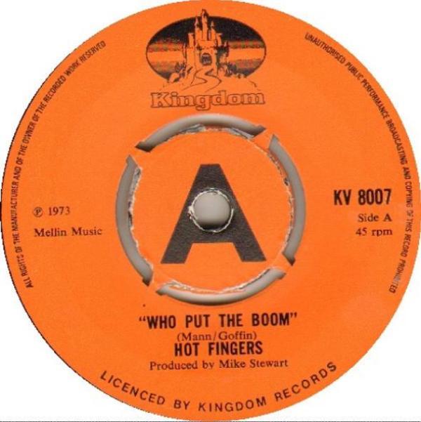 Hot Fingers  - Who Put The Boom / Doo Lang