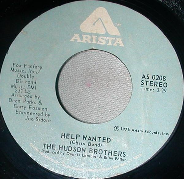 Hudson Brothers - Help Wanted
