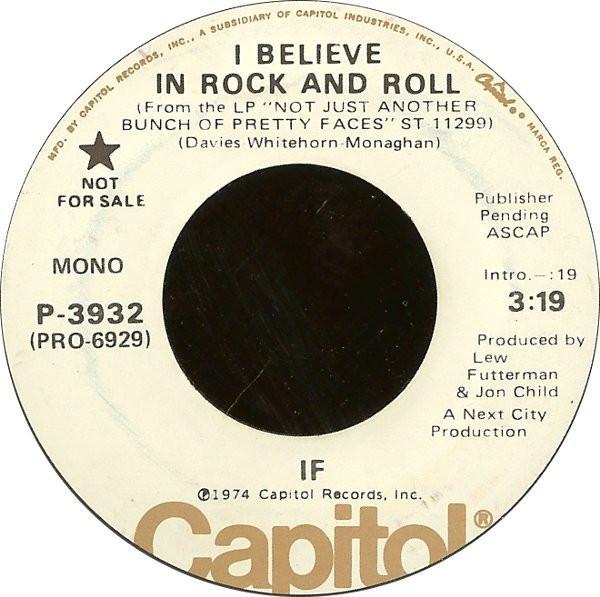 IF  - I Believe In Rock And Roll