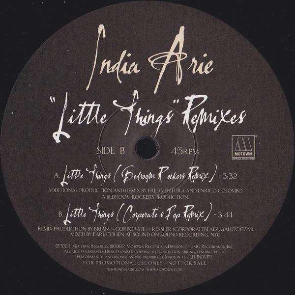 India.Arie - "Little Things" Remixes