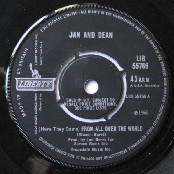Jan & Dean - (Here They Come) From All Over The World