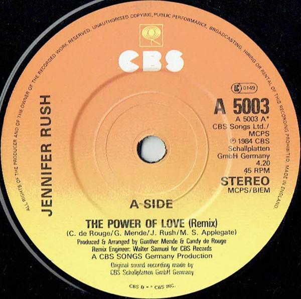 Jennifer Rush - The Power Of Love (Remix)