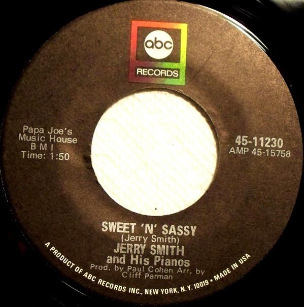 Jerry Smith  - Sweet 'N' Sassy / Sunrise Serenade