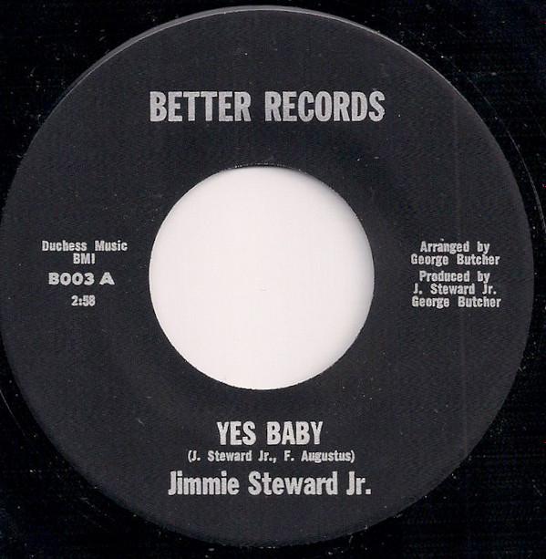 Jimmie Steward Jr. - Yes Baby / I'm In Love Again
