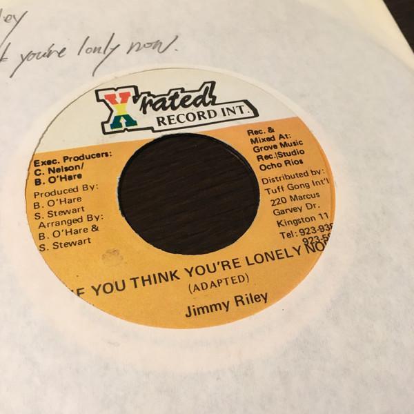 Jimmy Riley - If You Think Your Lonely Now