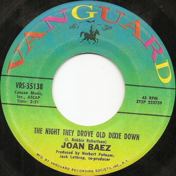 Joan Baez - The Night They Drove Old Dixie Down