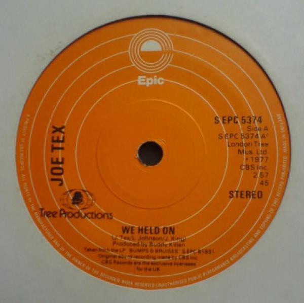 Joe Tex - We Held On