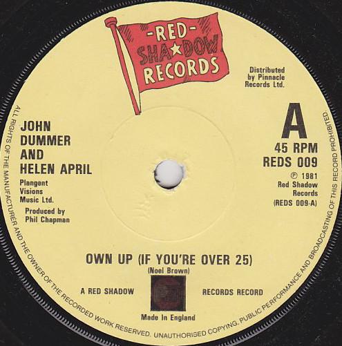 John Dummer, Helen April - Own Up (If You're Over 25)