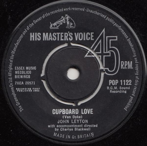 John Leyton - Cupboard Love