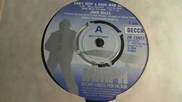 John Miles - Can't Keep A Good Man Down