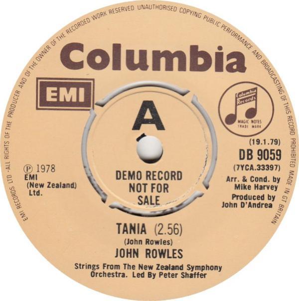 John Rowles - Tania