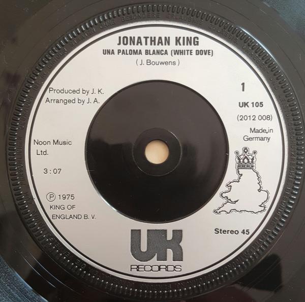 Jonathan King - Una Paloma Blanca (White Dove)