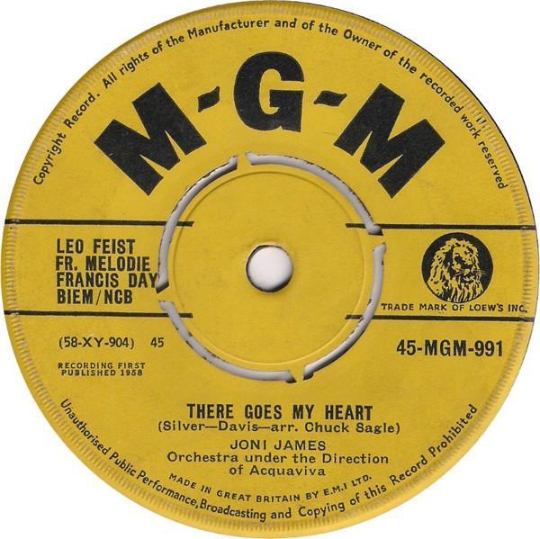 Joni James - There Goes My Heart / Funny