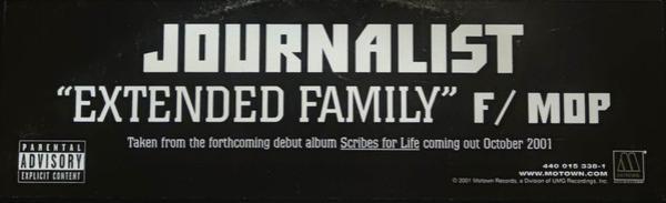 Journalist - Extended Family