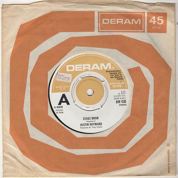 Justin Hayward - Stage Door / Lay It On Me