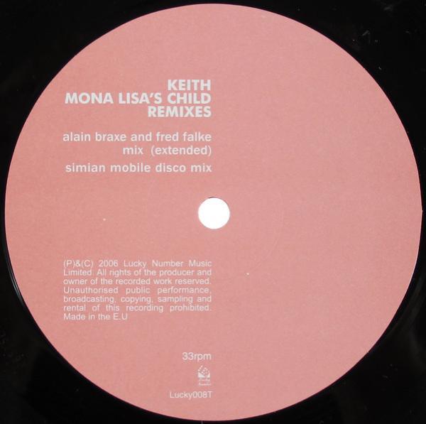 Keith (4) - Mona Lisa's Child (Remixes)