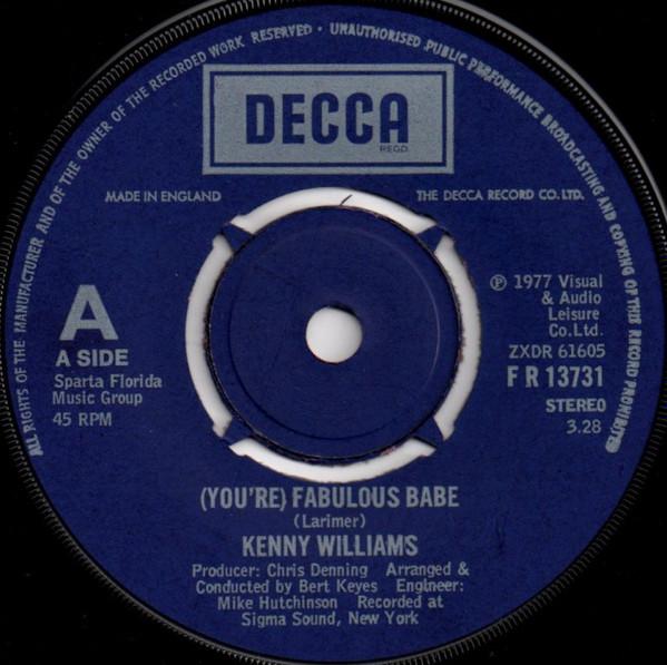Ken Williams - (You're) Fabulous Babe